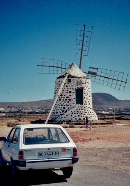 Windmühle bei Los Olivos