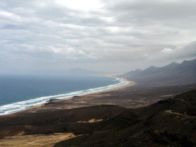 Sie sehen, dass Sie nichts sehen: Playa Cofete