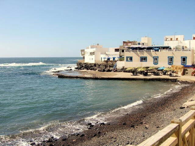 Kiesstrand in El Cotillo