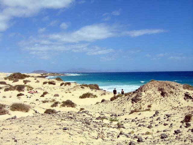 Sanddünen bei El Cotillo