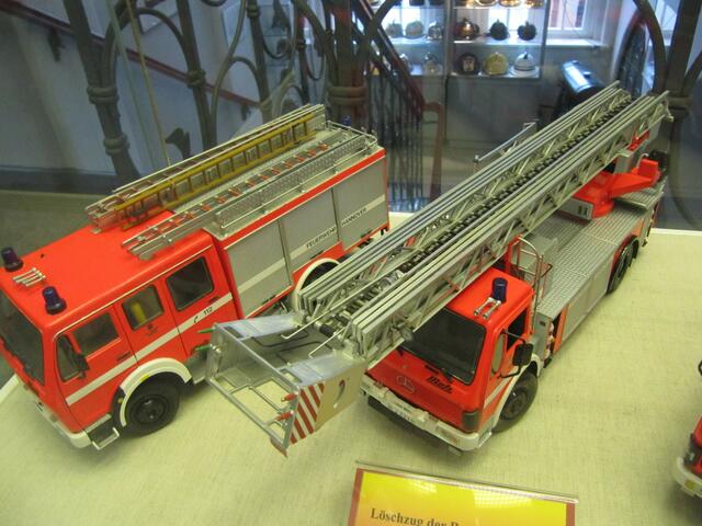 Feuerwehrleiterwagen Modellbau.