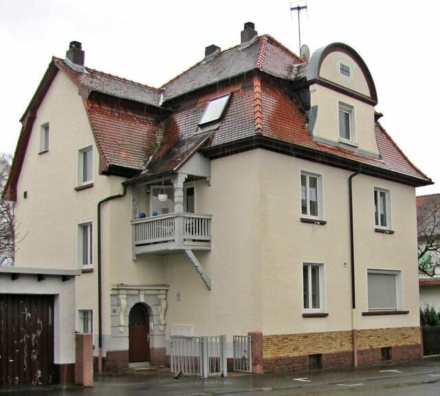 Das im Jahre 1910 erbaute Elternhaus des Philosophen Leo Strauss in der Römerstraße.