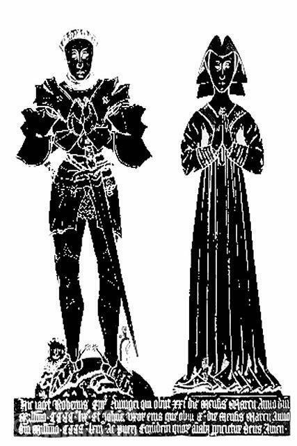 Um die Originale zu schonen, wird in Hathersage (Derbyshire) Brass-Rubbing-Material für Besucher bereitgehalten. Gegen eine geringe Gebühr dürfen hier Abriebe von Kopien der Grabplatten vorgenommen werden, die Ralph Eyre von Offerton Hall und seine Frau Elizabeth darstellen.