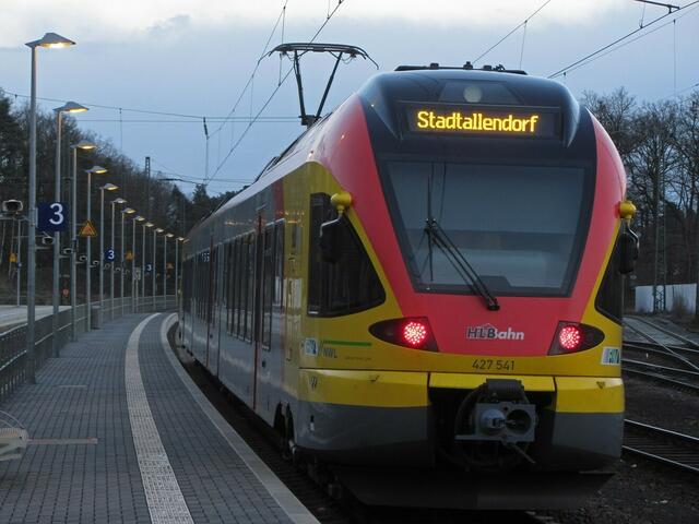 FLIRT der HLB in Stadtallendorf (19:46)