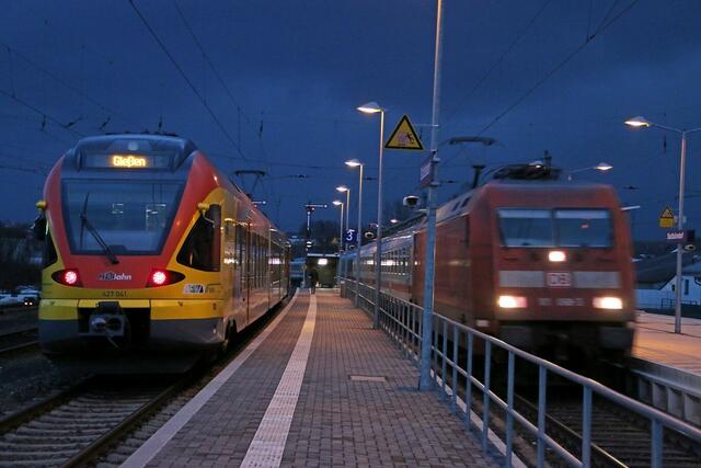 FLIRT der HLB in Stadtallendorf (20:05)
