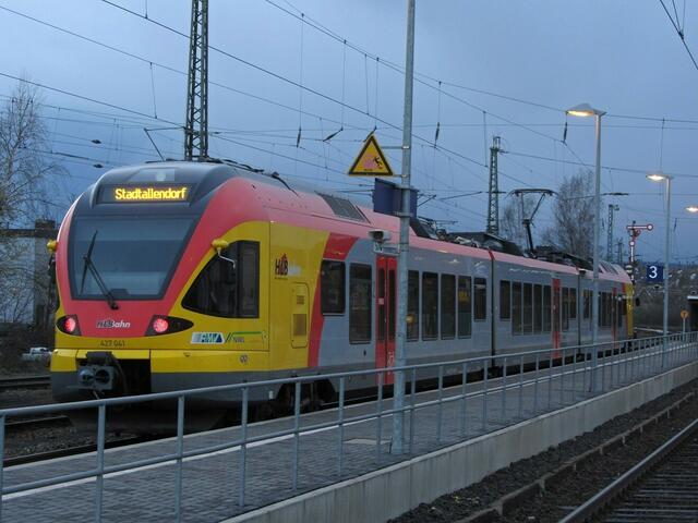 FLIRT der HLB in Stadtallendorf (19:50)
