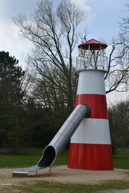 Auf dem Spielplatz im Kurpark Döse (Foto: Katja Woidtke)