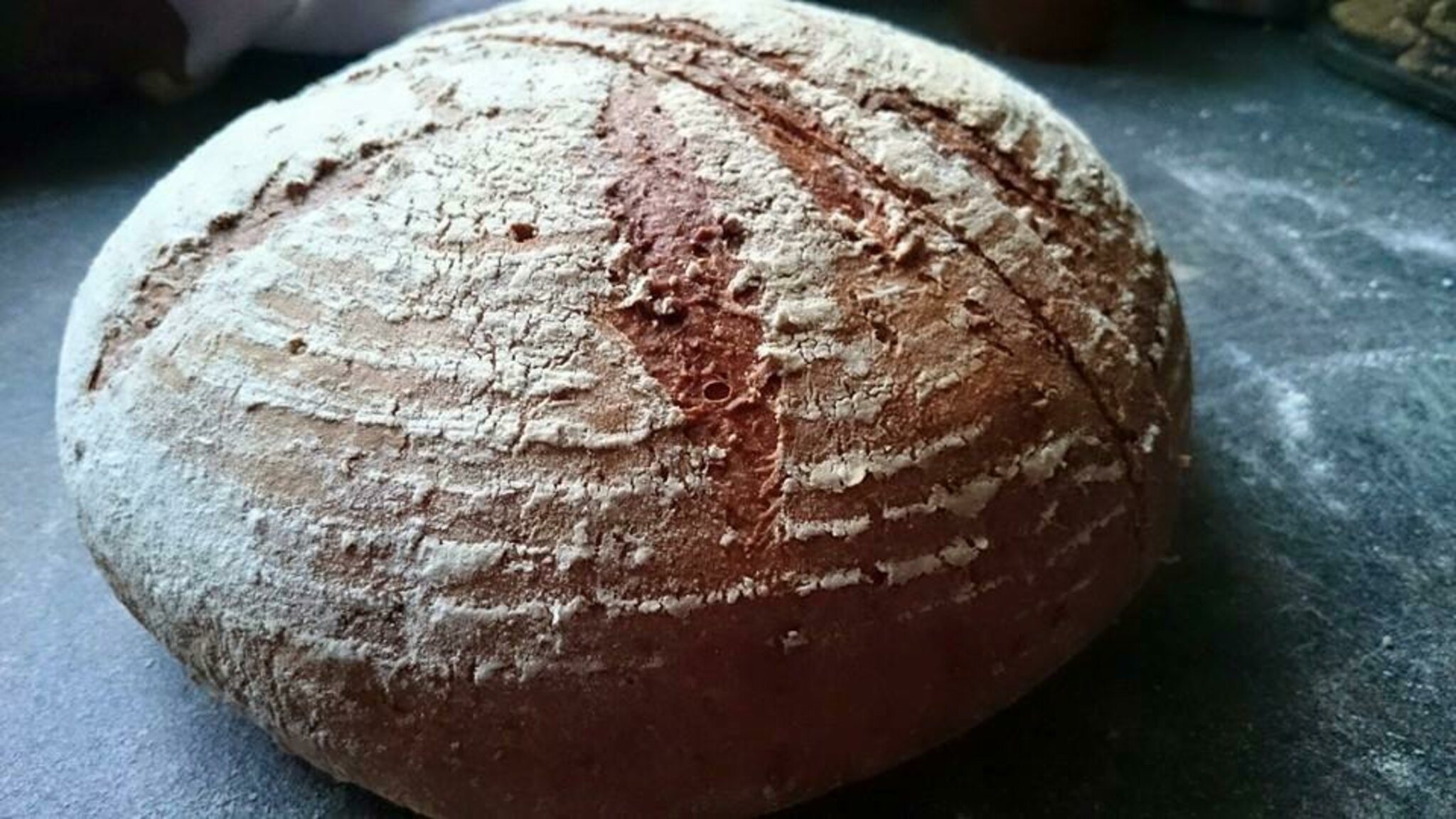 Leckeres aus meiner Küche -- Rustikales Kartoffelbrot &amp;quot;Alter Fritz&amp;quot; - Rain