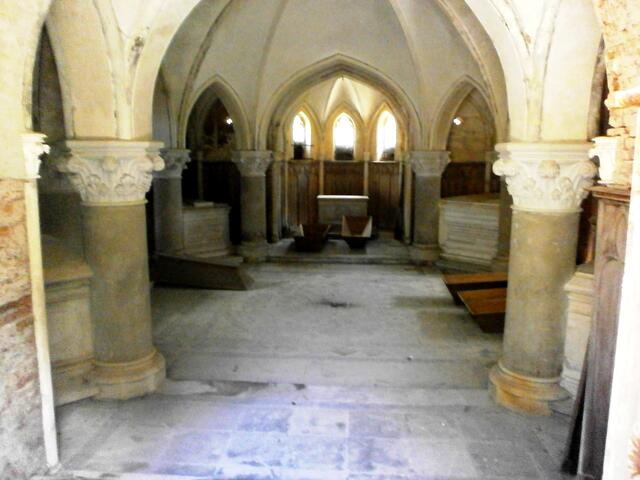 das Mausoleum der Fürstenfamilie im neugotischen Stil