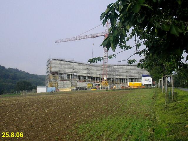 25.8.2006 - Baustelle Arche Nebra !