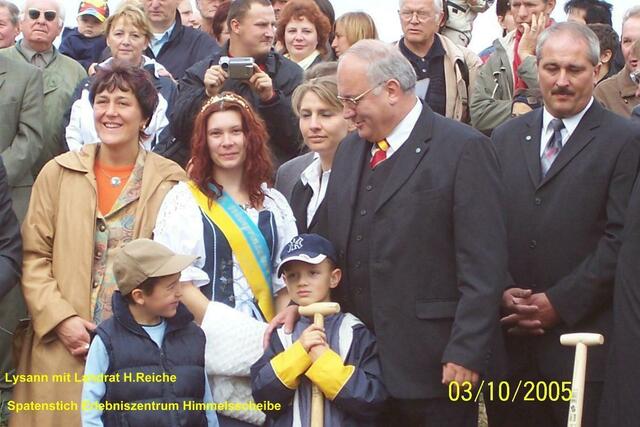 Spatenstich am 3.10.2005 !