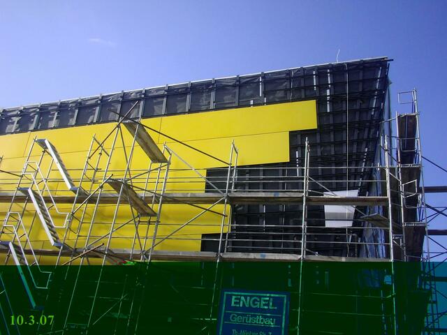 10.3.2007 - Baustelle Arche Nebra !