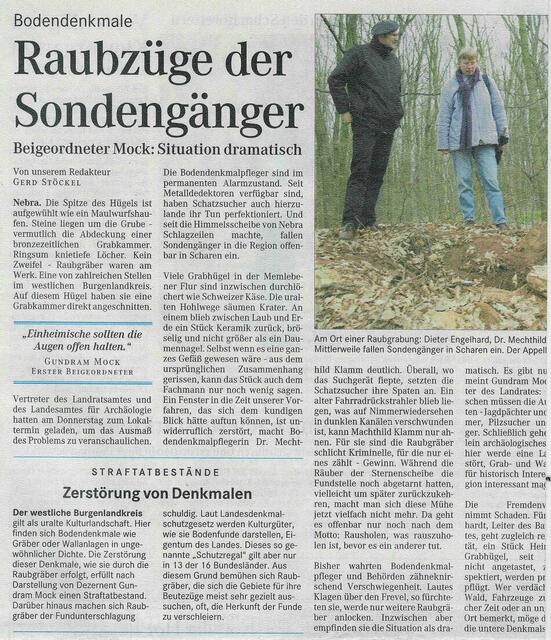 Presseartikel zur Himmelsscheibe !
