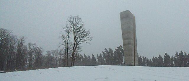Die Fundstelle im Januar 2014 !