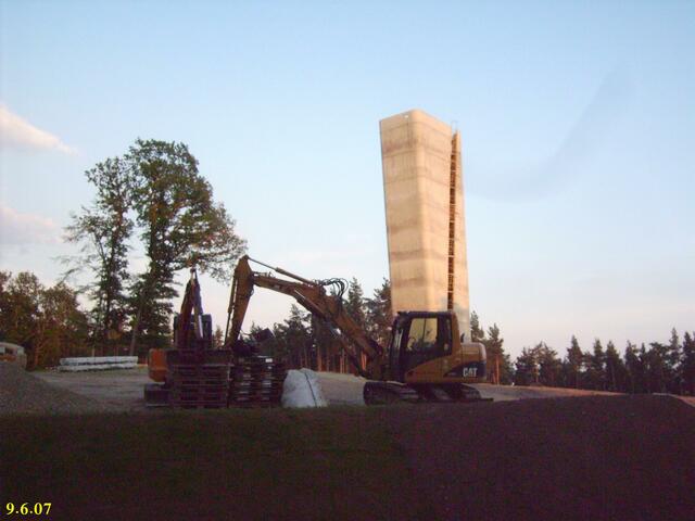 Der Aussichtsturm am 9.6.2007 !