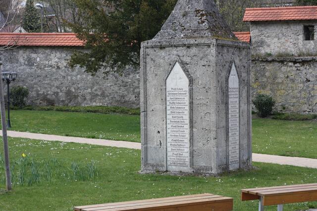 Kriegerdenkmal, 1. Weltkrieg