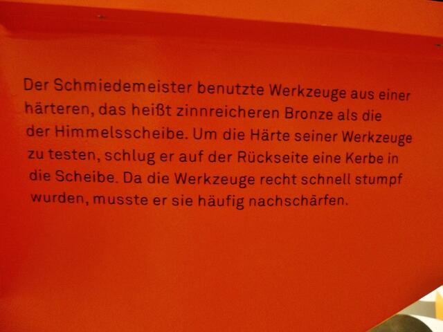 Die Welt der Himmelsscheibe,Entstehung, Funktion