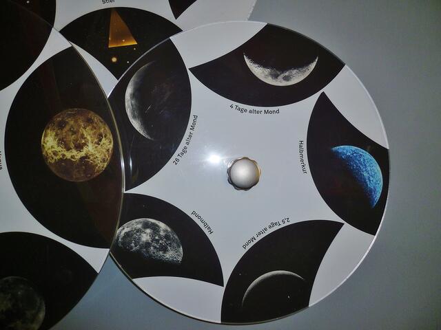 Das Drehpuzzle der Himmelsscheibe in der Dauerausstellung !