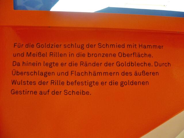 Die Welt der Himmelsscheibe,Entstehung, Funktion