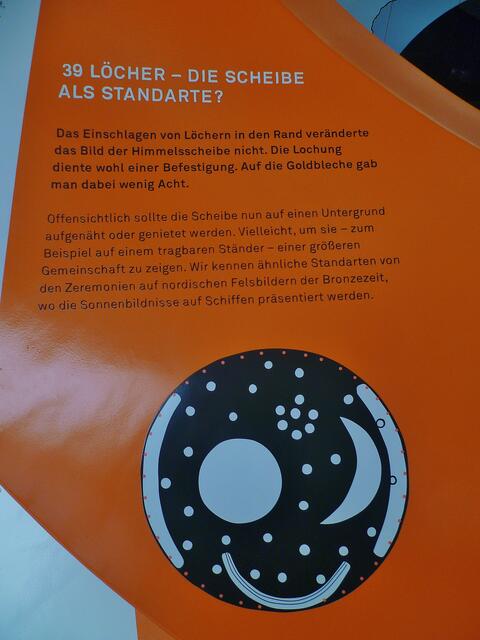 Die 39 Randlöcher der Himmelsscheibe - Das Erlebniszentrum der "Himmelsscheibe" (8) !