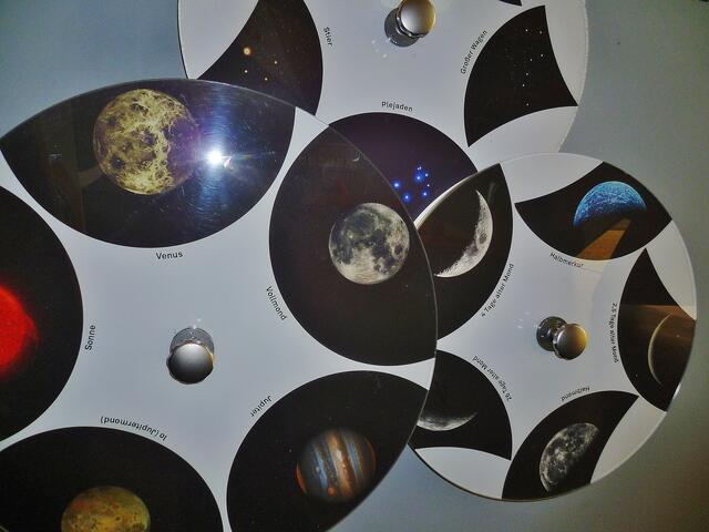 Das Drehpuzzle der Himmelsscheibe in der Dauerausstellung !