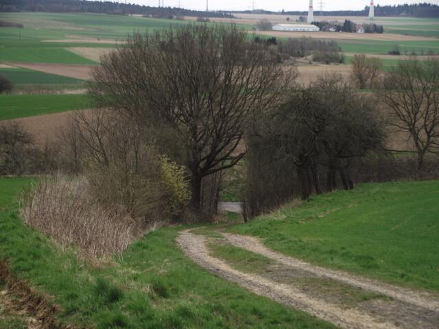 Das sagenumwobene Heimsloch am Wanderweg, in dem der Hatzbache Jude Hajum under mysteriösen Umständen ums Leben kam.
