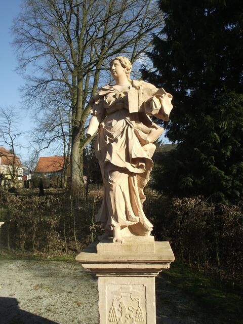 Die Tugend Glaube von 1718.