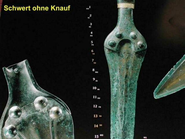 Die Schwerter - Das Erlebniszentrum der "Himmelsscheibe" (10) !