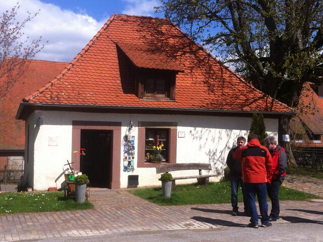 Im ehemaligen Backhaus ist heute der Klosterladen untergebracht.