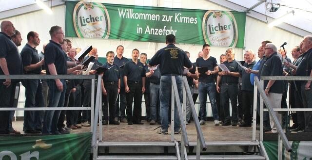 Liederabend während der Kirmes 2014