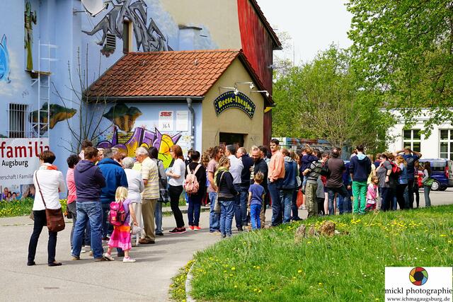Eingang des Reese-Theaters in Augsburg - Kulturpark West - Foto: Michael Ortner - http://www.ichmagaugsburg.de