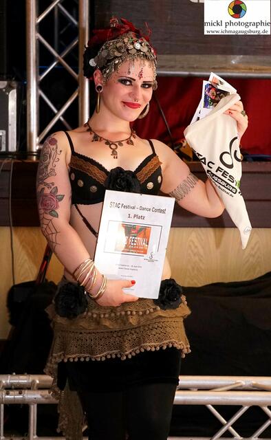 Gewinnerin des Dance Contest - Samira Saabet - Foto: Michael Ortner, http://www.ichmagaugsburg.de