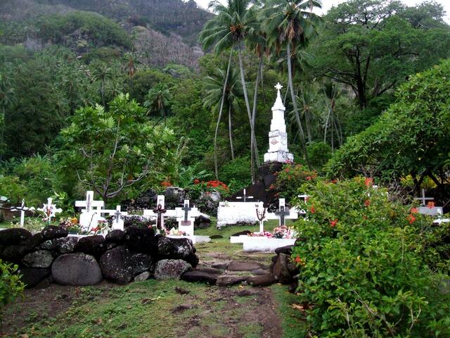 Friedhof in Vaitahu