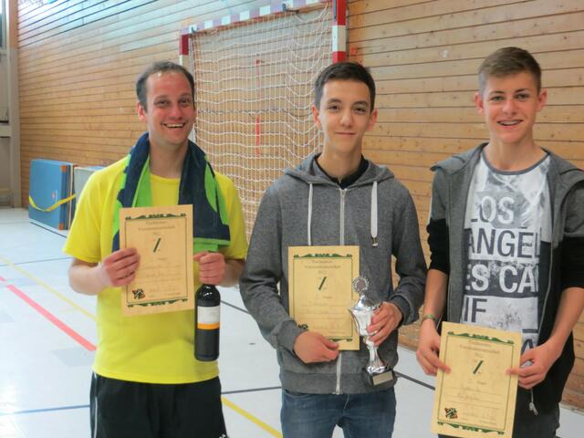 Florian Bär, Daniel Tjandra und Fin Strecker.