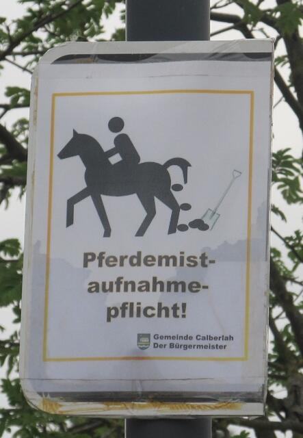 Wäre an vielen Burgdorfer Stellen auch gut angebracht!