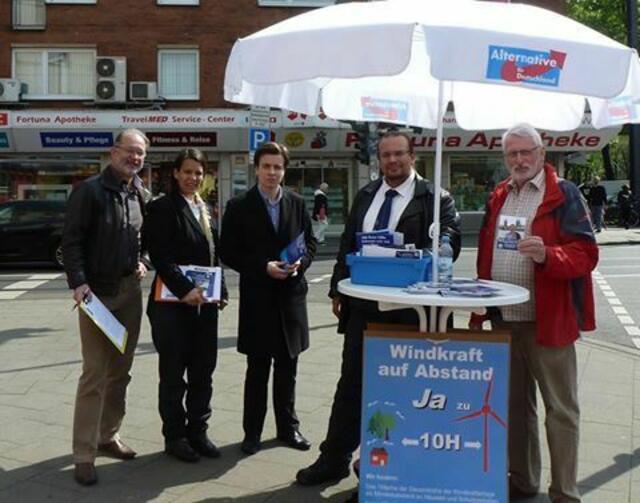 Die AfD Stadtbezirksgruppe Rodenkirchen in Köln Zollstock