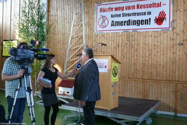 Amerdingens Bürgermeister im Gespräch mit Augsburg-TV
