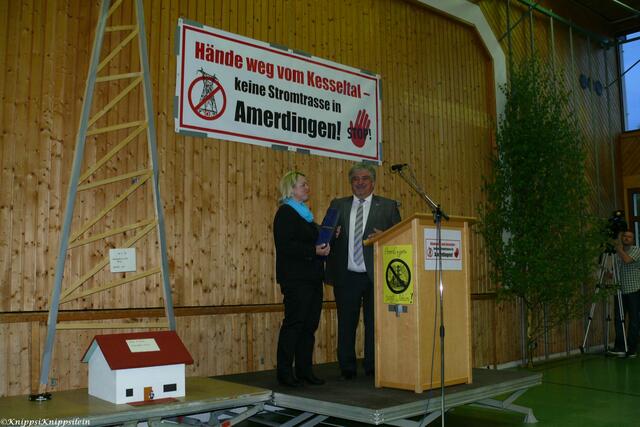 Hände weg vom Kesseltal, aber auch von allen anderen Regionen-dafür sprachen sich die BI-Gründer aus.