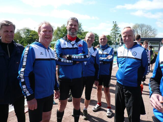 Die Staffelteilnehmer vom SV Hertha Otze sind inzwischen auch in Hameln.