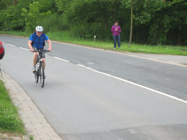Nicht alle waren mit dem Rennrad am Start.
