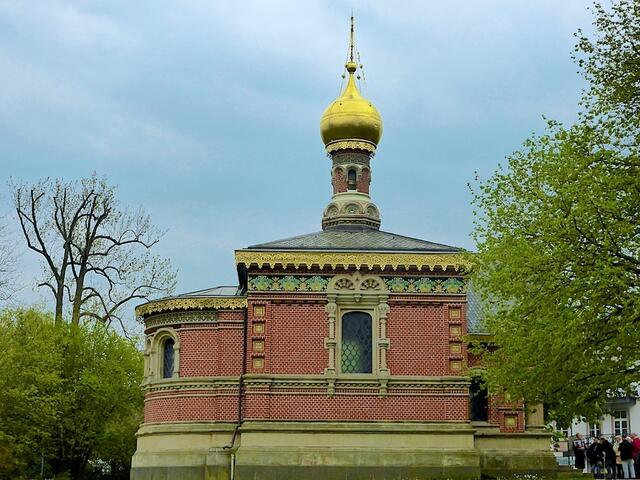 Die Russische Kirche im Kurpark