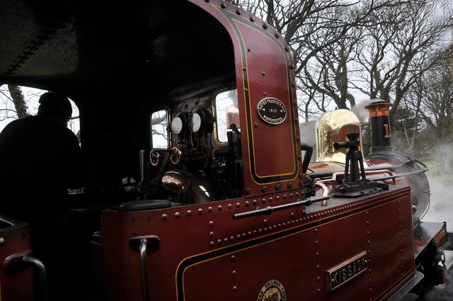 Mit Dampf über die Insel: Die historische Schmalspureisenbahn fährt noch heuet von Douglas nach Port Erin.