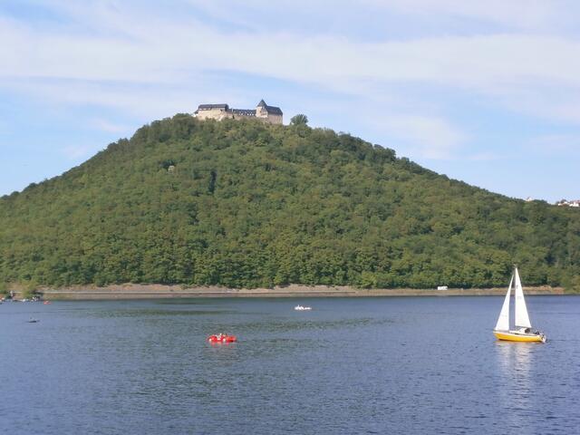 Blick auf Schloss Waldeck