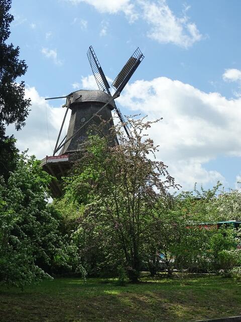 ..historische Windmühle