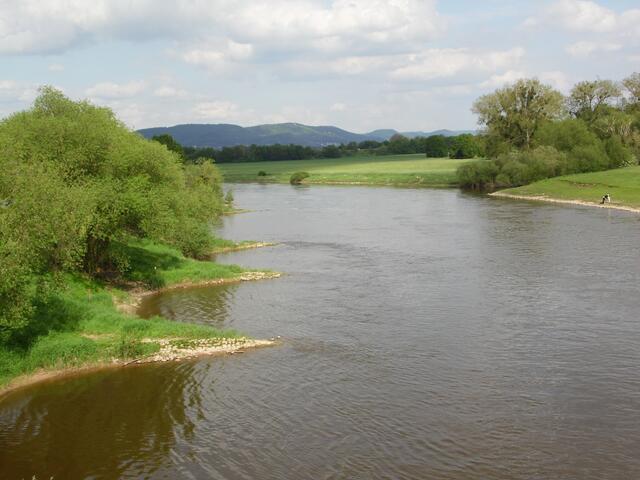 Für einen Besuch von Möllenbeck verlassen wir die Weser.
