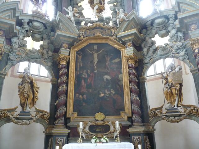 Harms, Johann Oswald Altarbild in St. Wenzel 1683