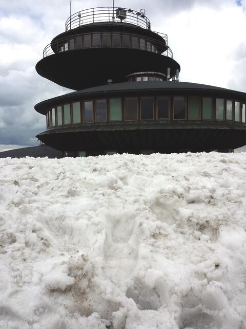 die Schneekoppe erreicht...