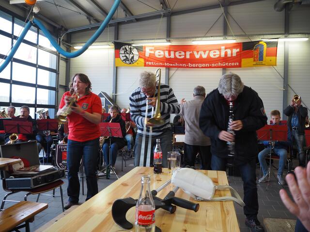 Brikett-Polka in der Feuerwache Hörnum