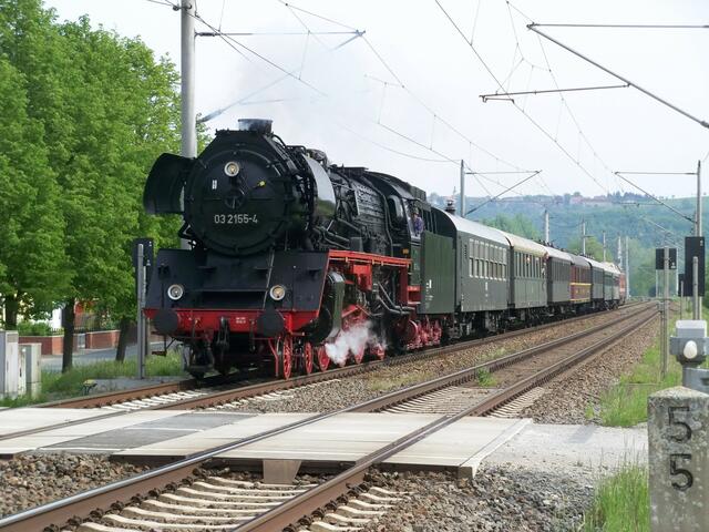 03 2155-4 zwischen Großheringen und Camburg in Schieben