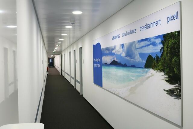 Flur im Bürgebäude